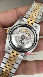 Rolex Datejust Wimbledon 126334 Jubilee 41mm Two Tone Gold VS Factory V2 | Tungsten 18K | DD3235 | High Weight | Super Clone Swiss ETA Saat