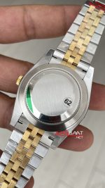 Rolex Datejust Wimbledon 126334 Jubilee 41mm Two Tone Gold VS Factory V2 | Tungsten 18K | DD3235 | High Weight | Super Clone Swiss ETA Saat