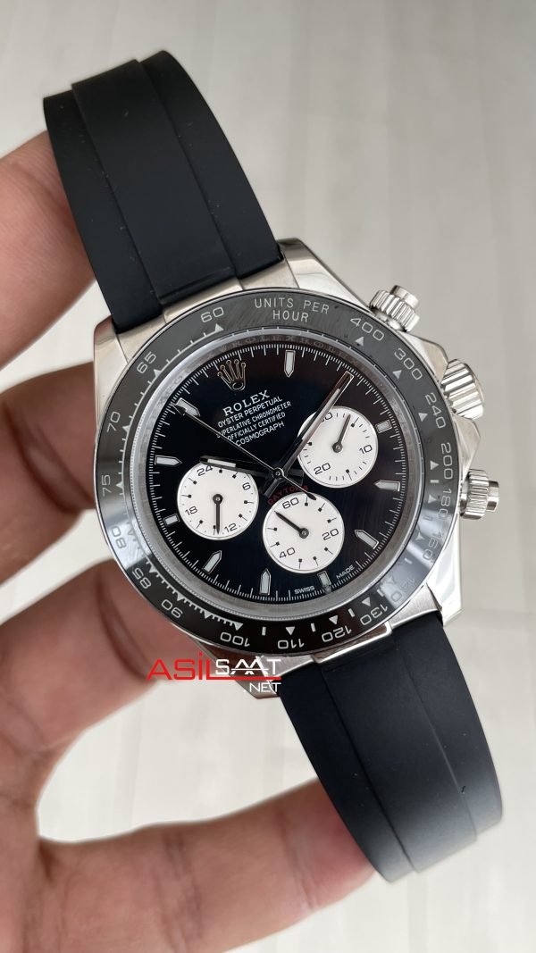 Rolex Daytona Baby Le Mans 126519LN Oysterflex 40mm Replika Saat Rolex Daytona Baby Le Mans 126519LN Oysterflex 40mm Replika Saat