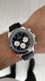 Rolex Daytona Baby Le Mans 126519LN Oysterflex 40mm Replika Saat