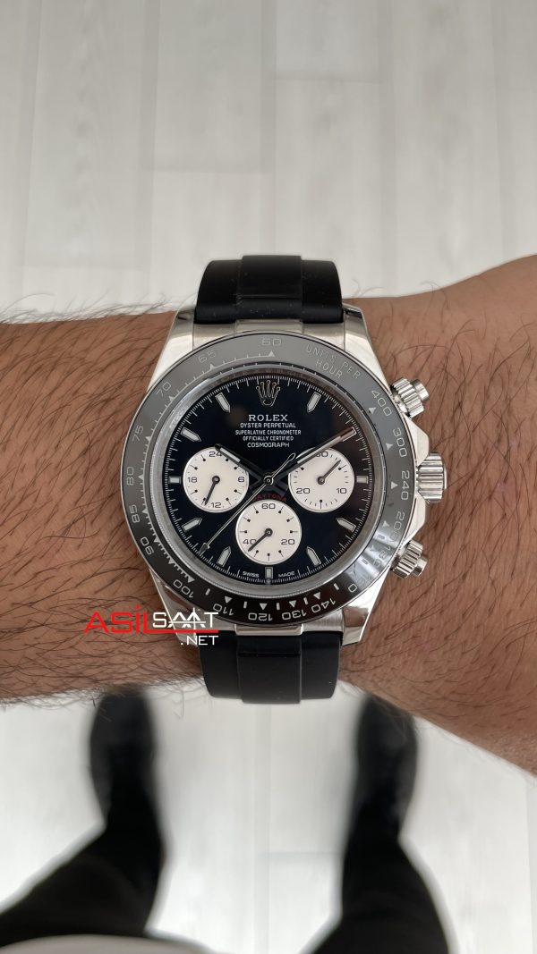 Rolex Daytona Baby Le Mans 126519LN Oysterflex 40mm Replika Saat Rolex Daytona Baby Le Mans 126519LN Oysterflex 40mm Replika Saat