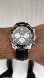 Rolex Daytona Baby Le Mans 126519LN Oysterflex 40mm Replika Saat