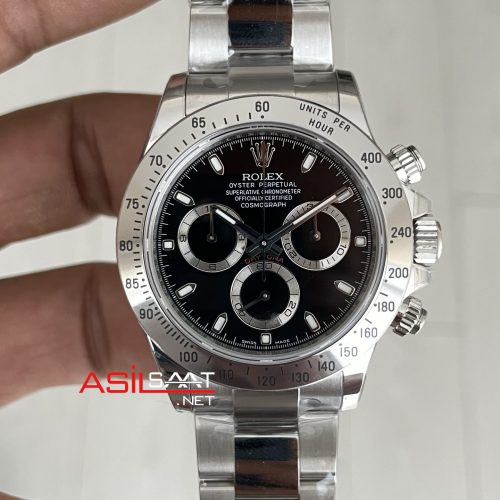 Rolex Daytona Cosmograph 126509 Siyah Kadran 40mm | VS Factory V3 Versiyon | Tungsten 18K | DD4130 | High Weight | Super Clone Swiss ETA Saat