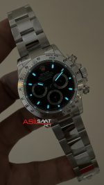 Rolex Daytona Cosmograph 126509 Siyah Kadran 40mm | VS Factory V3 Versiyon | Tungsten 18K | DD4130 | High Weight | Super Clone Swiss ETA Saat