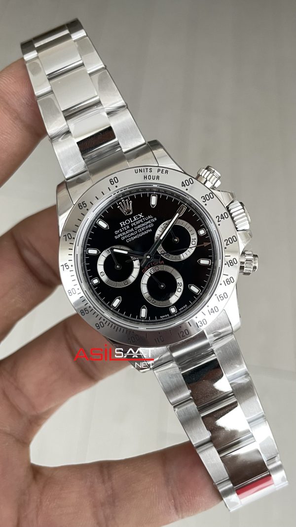 Rolex Daytona Cosmograph 126509 Siyah Kadran 40mm | VS Factory V3 Versiyon | Tungsten 18K | DD4130 | High Weight | Super Clone Swiss ETA Saat