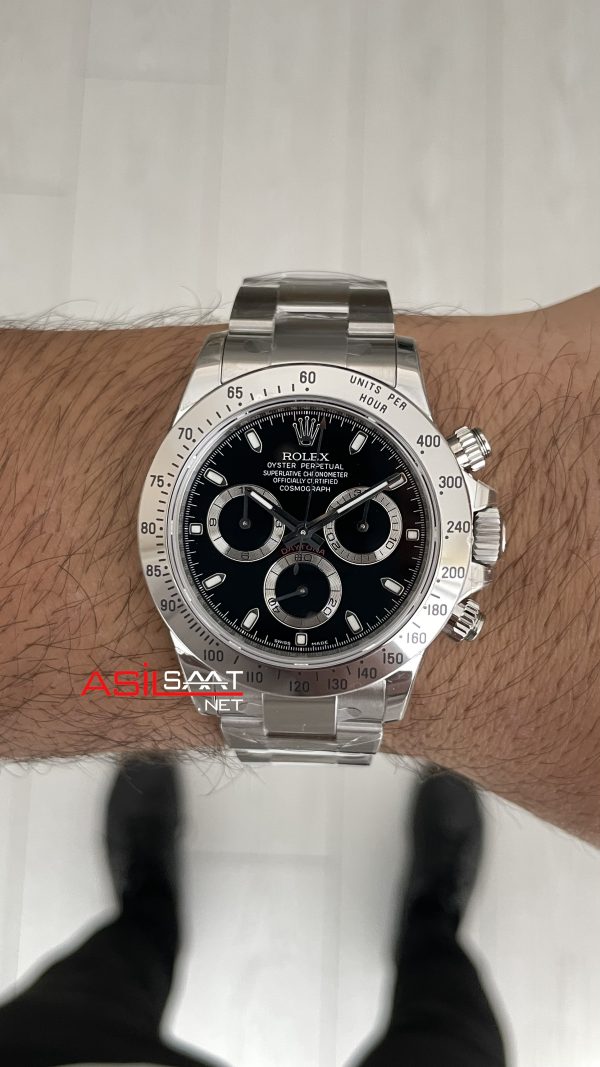 Rolex Daytona Cosmograph 126509 Siyah Kadran 40mm | VS Factory V3 Versiyon | Tungsten 18K | DD4130 | High Weight | Super Clone Swiss ETA Saat