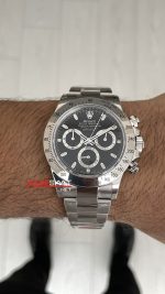 Rolex Daytona Cosmograph 126509 Siyah Kadran 40mm | VS Factory V3 Versiyon | Tungsten 18K | DD4130 | High Weight | Super Clone Swiss ETA Saat
