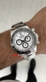 Rolex Daytona Panda 126500LN Beyaz Kadran 40mm | VS Factory V3 Versiyon | Tungsten 18K | DD4131 | High Weight | Super Clone Swiss ETA Saat