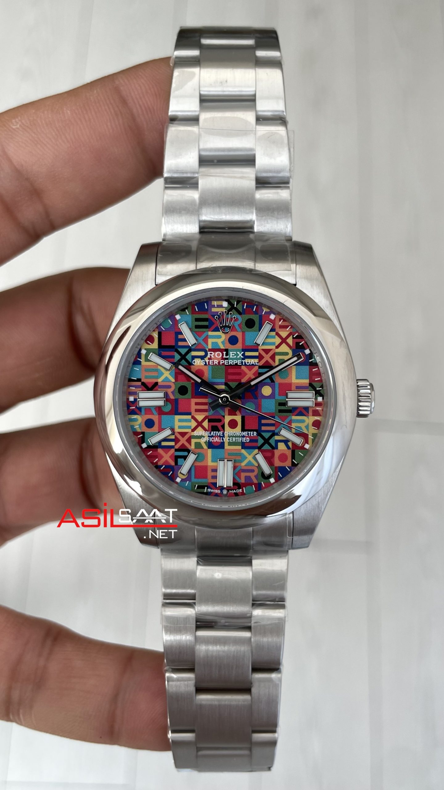 Rolex Oyster Celebration 134300 Silver 41mm Rolex Oyster Celebration 134300 Silver 41mm
