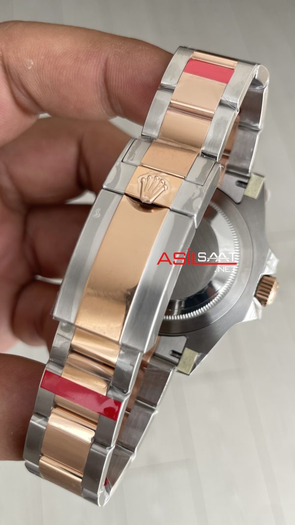 Rolex Root Beer Gmt Master II 126711CHNR Oyster 40mm Two Tone Everose Gold | VS Factory V3 Versiyon | Tungsten 18K | DD3285 | High Weight | Super Clone Swiss ETA Saat Rolex Root Beer Gmt Master II 126711CHNR Oyster 40mm Two Tone Everose Gold | VS Factory V3 Versiyon | Tungsten 18K | DD3285 | High Weight | Super Clone Swiss ETA Saat