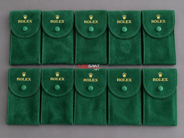 Rolex Saat Kılıfı Süet Yeşil Rolex Saat Kılıfı Süet Yeşil
