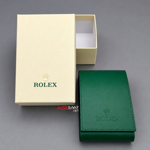 Rolex Seyahat Kutusu Yeşil Renk