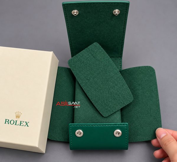 Rolex Seyahat Kutusu Yeşil Renk