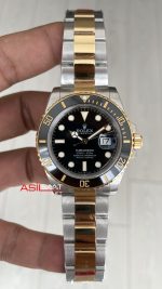 Rolex Submariner Date 126613LN Oyster 41mm Two Tone Gold VS Factory V2 | Tungsten 18K | DD3235 | High Weight | Super Clone Swiss ETA Saat