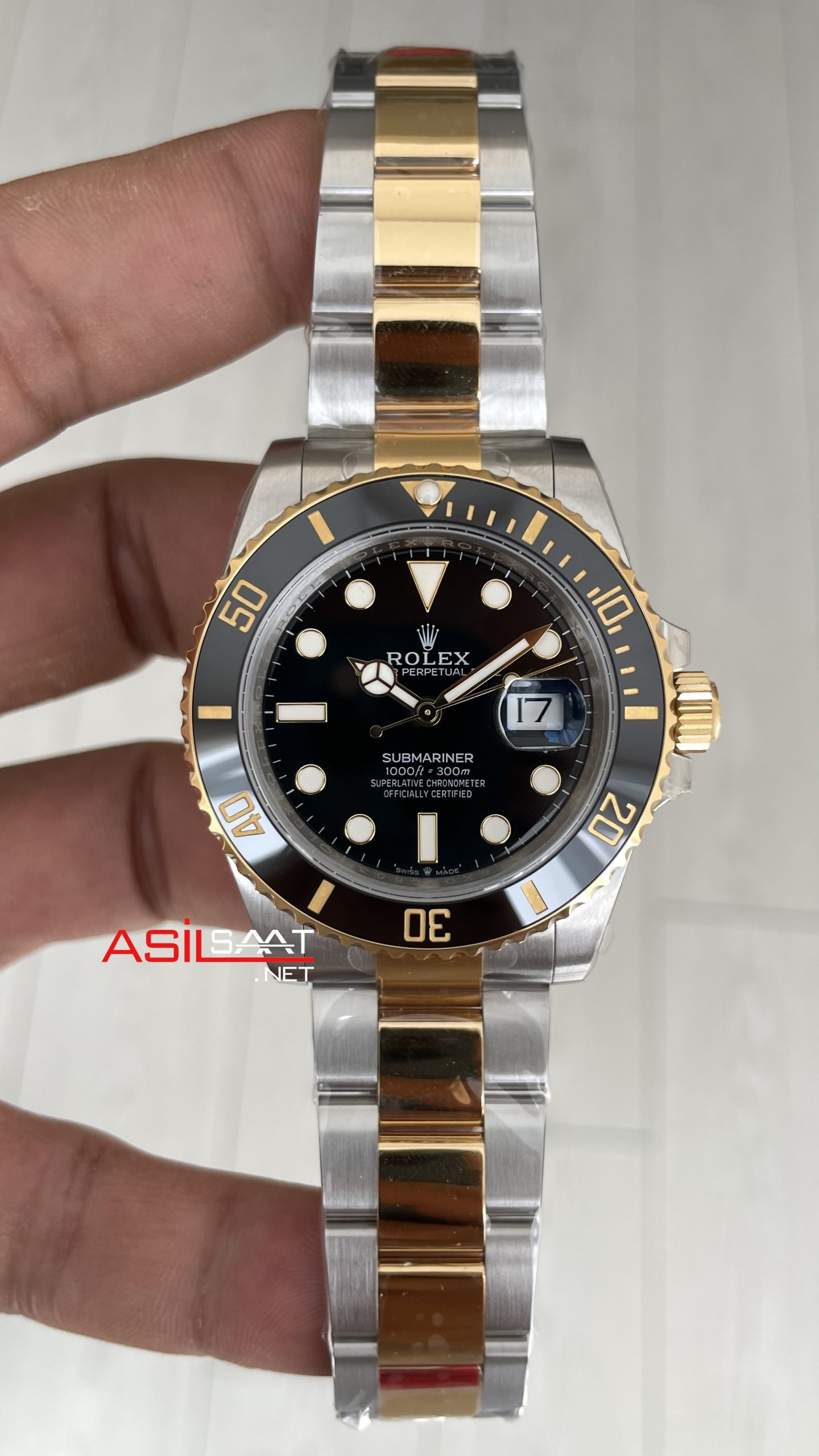 Rolex Submariner Date 126613LN Oyster 41mm Two Tone Gold VS Factory V2 | Tungsten 18K | DD3235 | High Weight | Super Clone Swiss ETA Saat Rolex Submariner Date 126613LN Oyster 41mm Two Tone Gold VS Factory V2 | Tungsten 18K | DD3235 | High Weight | Super Clone Swiss ETA Saat