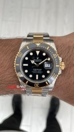 Rolex Submariner Date 126613LN Oyster 41mm Two Tone Gold VS Factory V2 | Tungsten 18K | DD3235 | High Weight | Super Clone Swiss ETA Saat