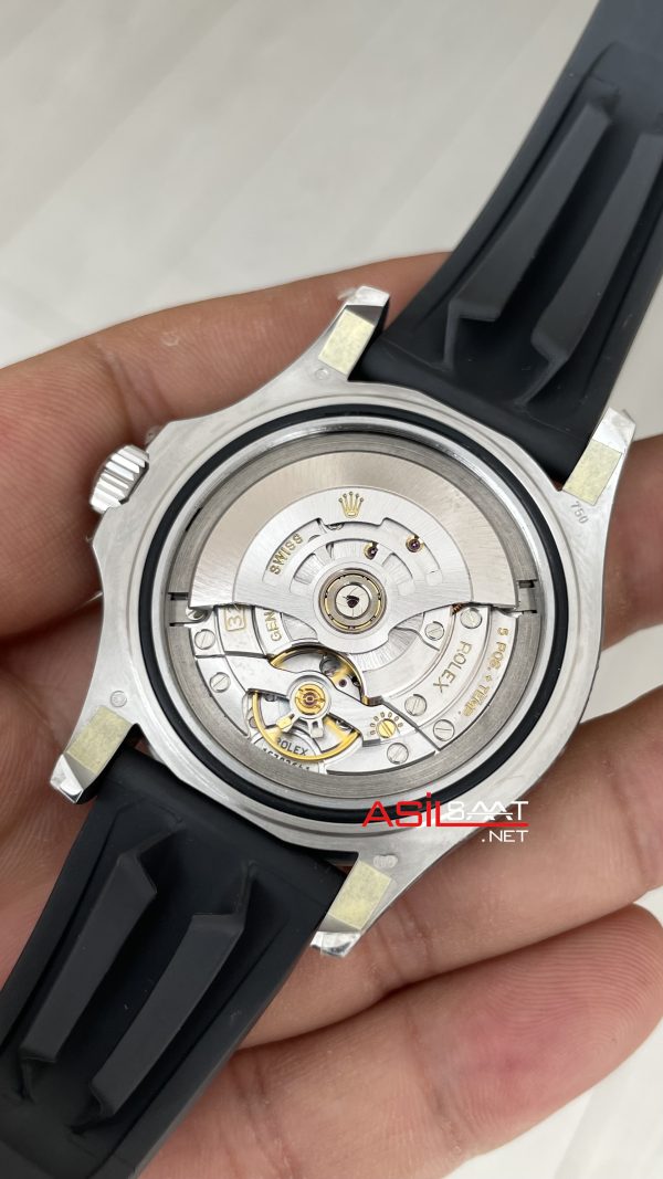 Rolex Yacht Master 226659 Siyah 42mm Oysterflex | VS Factory V3 Versiyon | Tungsten 18K | DD3235 | High Weight | Super Clone Swiss ETA Saat