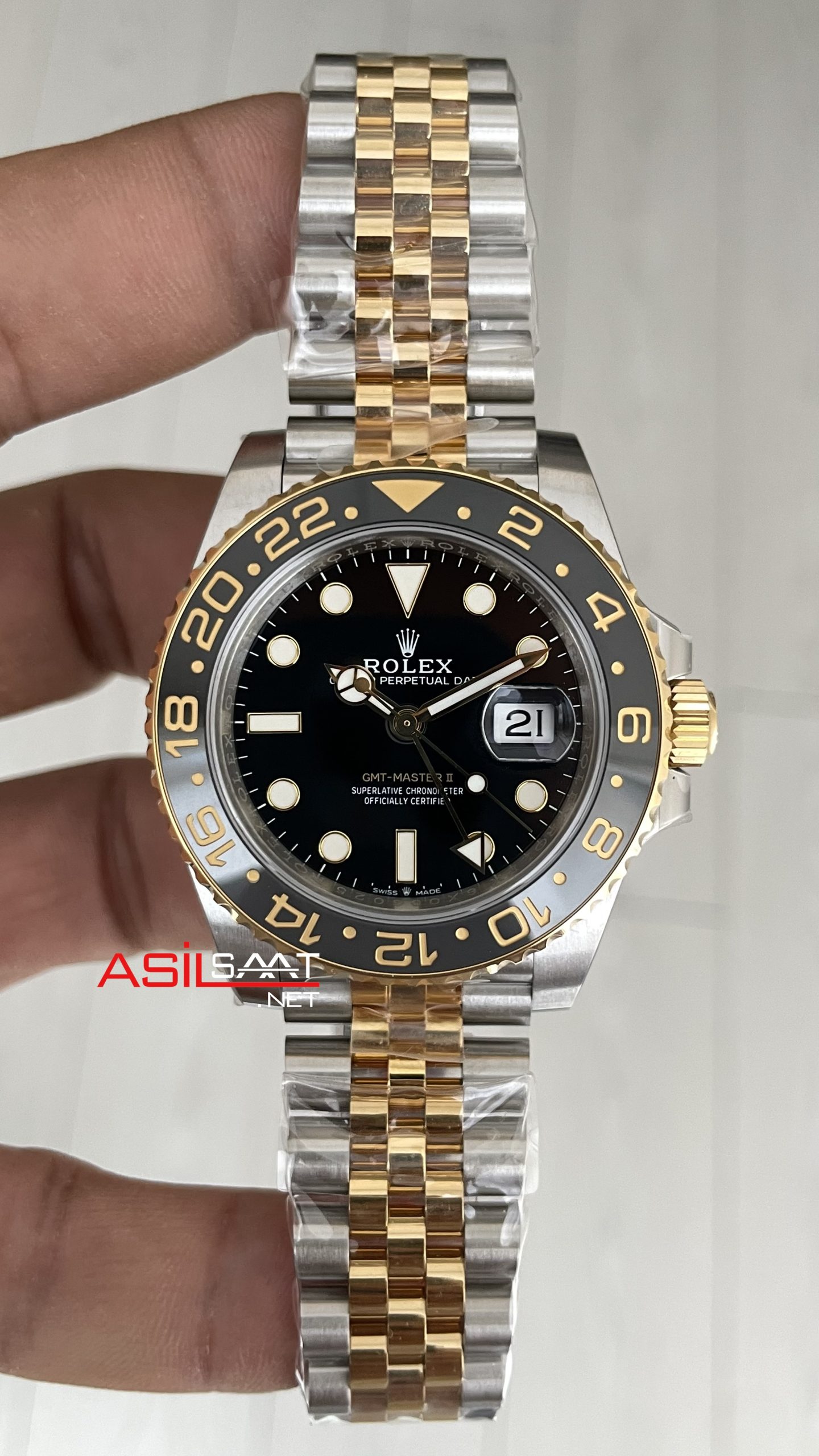 Rolex Zombie Gmt Master II 126710BLNR Jubilee 40mm Two Tone Gold | VS Factory V3 Versiyon | Tungsten 18K | DD3285 | High Weight | Super Clone Swiss ETA Saat Rolex Zombie Gmt Master II 126710BLNR Jubilee 40mm Two Tone Gold | VS Factory V3 Versiyon | Tungsten 18K | DD3285 | High Weight | Super Clone Swiss ETA Saat