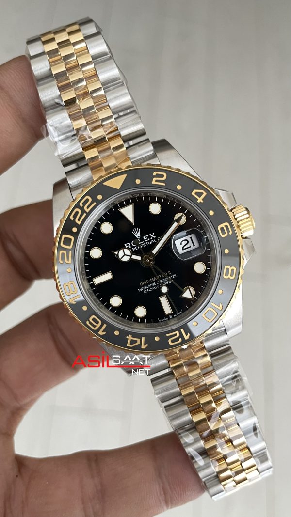 Rolex Zombie Gmt Master II 126710BLNR Jubilee 40mm Two Tone Gold | VS Factory V3 Versiyon | Tungsten 18K | DD3285 | High Weight | Super Clone Swiss ETA Saat Rolex Zombie Gmt Master II 126710BLNR Jubilee 40mm Two Tone Gold | VS Factory V3 Versiyon | Tungsten 18K | DD3285 | High Weight | Super Clone Swiss ETA Saat