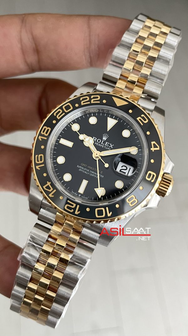 Rolex Zombie Gmt Master II 126710BLNR Jubilee 40mm Two Tone Gold | VS Factory V3 Versiyon | Tungsten 18K | DD3285 | High Weight | Super Clone Swiss ETA Saat Rolex Zombie Gmt Master II 126710BLNR Jubilee 40mm Two Tone Gold | VS Factory V3 Versiyon | Tungsten 18K | DD3285 | High Weight | Super Clone Swiss ETA Saat