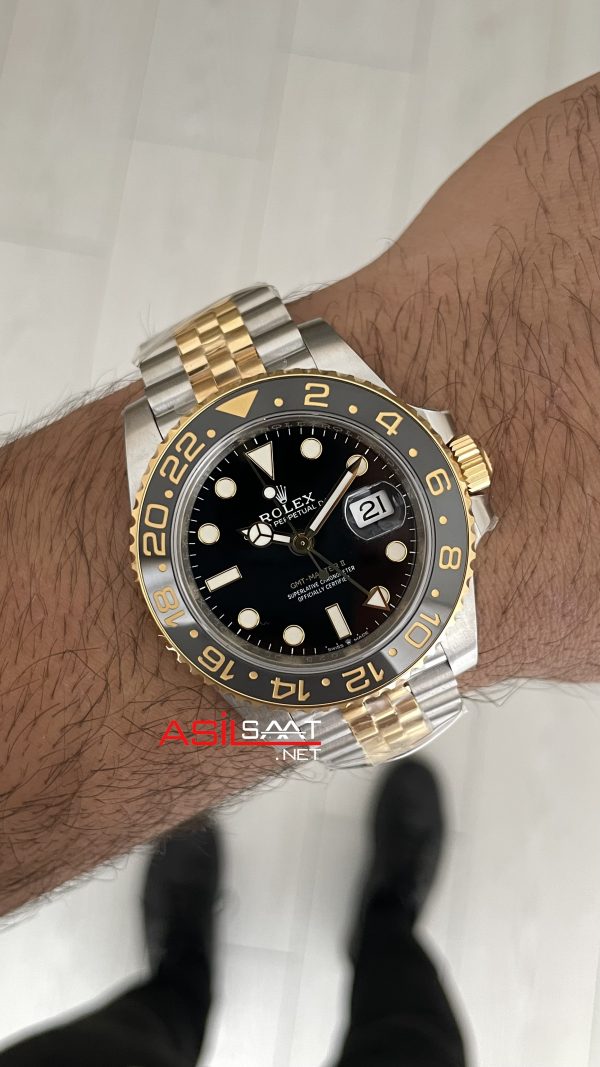 Rolex Zombie Gmt Master II 126710BLNR Jubilee 40mm Two Tone Gold | VS Factory V3 Versiyon | Tungsten 18K | DD3285 | High Weight | Super Clone Swiss ETA Saat Rolex Zombie Gmt Master II 126710BLNR Jubilee 40mm Two Tone Gold | VS Factory V3 Versiyon | Tungsten 18K | DD3285 | High Weight | Super Clone Swiss ETA Saat