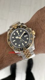 Rolex Zombie Gmt Master II 126710BLNR Jubilee 40mm Two Tone Gold | VS Factory V3 Versiyon | Tungsten 18K | DD3285 | High Weight | Super Clone Swiss ETA Saat