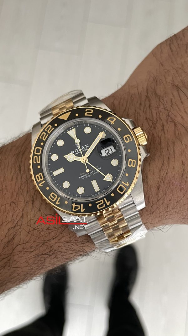 Rolex Zombie Gmt Master II 126710BLNR Jubilee 40mm Two Tone Gold | VS Factory V3 Versiyon | Tungsten 18K | DD3285 | High Weight | Super Clone Swiss ETA Saat Rolex Zombie Gmt Master II 126710BLNR Jubilee 40mm Two Tone Gold | VS Factory V3 Versiyon | Tungsten 18K | DD3285 | High Weight | Super Clone Swiss ETA Saat