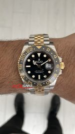 Rolex Zombie Gmt Master II 126710BLNR Jubilee 40mm Two Tone Gold | VS Factory V3 Versiyon | Tungsten 18K | DD3285 | High Weight | Super Clone Swiss ETA Saat