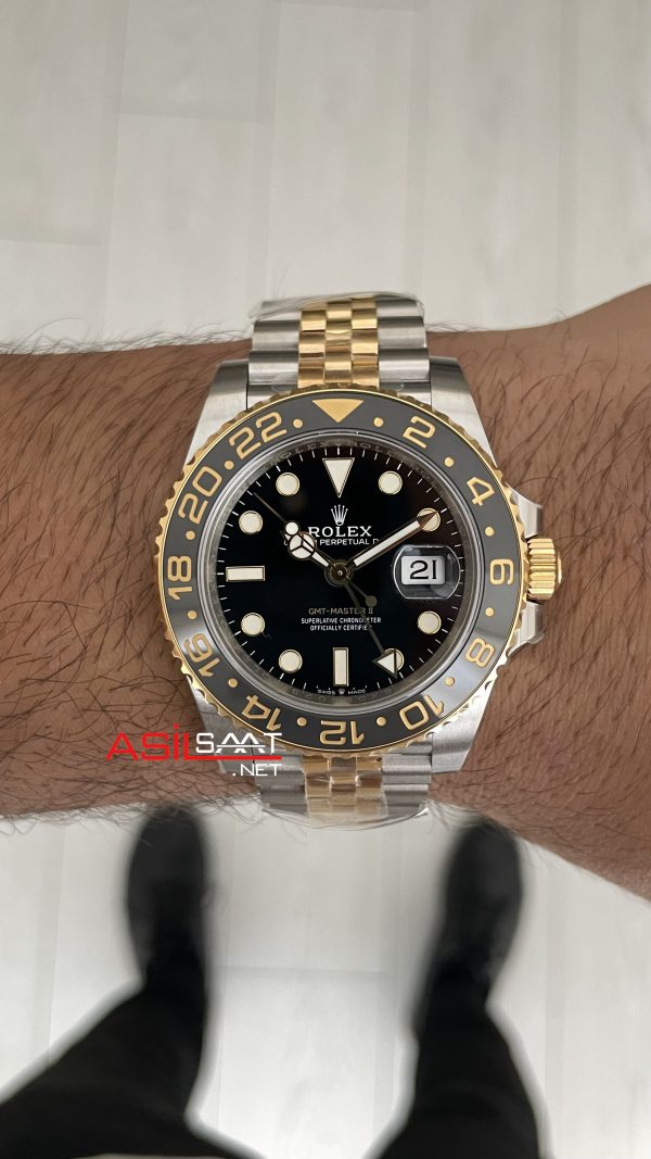 Rolex Zombie Gmt Master II 126710BLNR Jubilee 40mm Two Tone Gold | VS Factory V3 Versiyon | Tungsten 18K | DD3285 | High Weight | Super Clone Swiss ETA Saat Rolex Zombie Gmt Master II 126710BLNR Jubilee 40mm Two Tone Gold | VS Factory V3 Versiyon | Tungsten 18K | DD3285 | High Weight | Super Clone Swiss ETA Saat