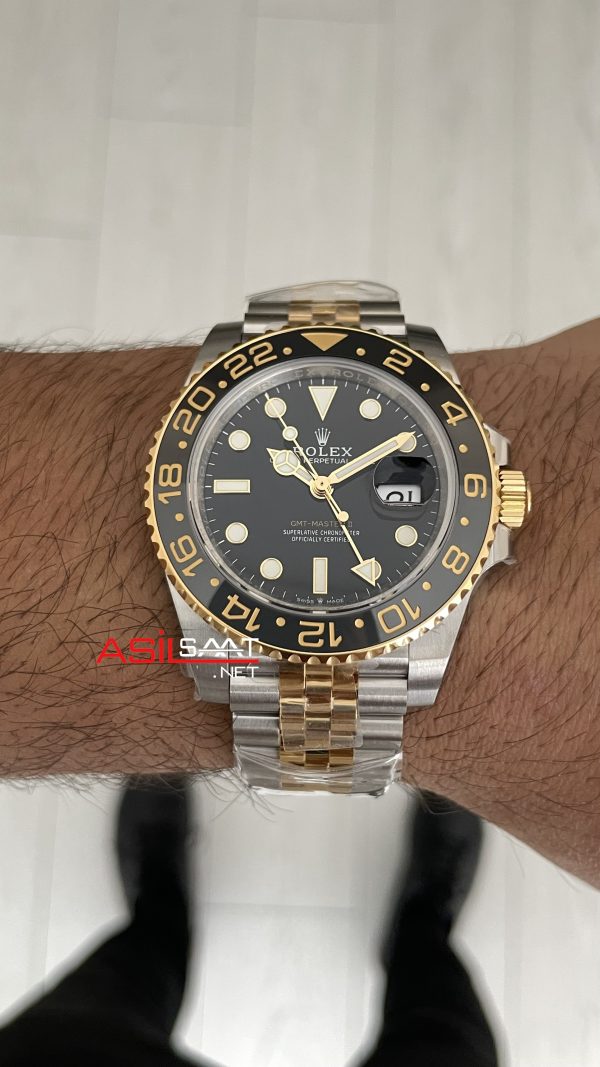Rolex Zombie Gmt Master II 126710BLNR Jubilee 40mm Two Tone Gold | VS Factory V3 Versiyon | Tungsten 18K | DD3285 | High Weight | Super Clone Swiss ETA Saat Rolex Zombie Gmt Master II 126710BLNR Jubilee 40mm Two Tone Gold | VS Factory V3 Versiyon | Tungsten 18K | DD3285 | High Weight | Super Clone Swiss ETA Saat