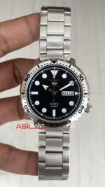 Seiko 5 Sports SRPC61J Siyah Kadran 45mm