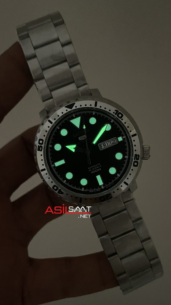 Seiko 5 Sports SRPC61J Siyah Kadran 45mm Seiko 5 Sports SRPC61J Siyah Kadran 45mm