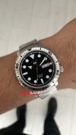 Seiko 5 Sports SRPC61J Siyah Kadran 45mm