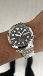 Seiko 5 Sports SRPC61J Siyah Kadran 45mm