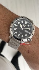 Seiko 5 Sports SRPC61J Siyah Kadran 45mm