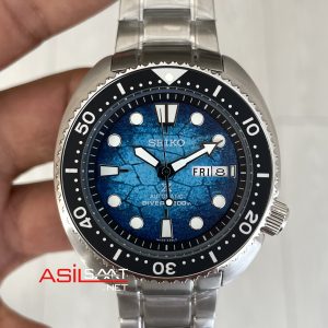 Seiko King Turtle Prospex Limited Edition 45mm Buz Mavisi SRPH59