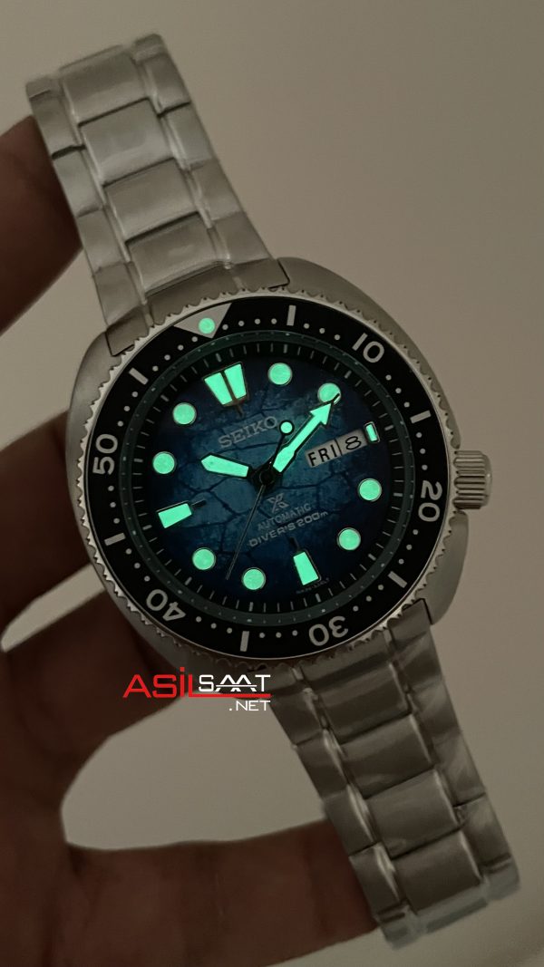Seiko King Turtle Prospex Limited Edition 45mm Buz Mavisi SRPH59