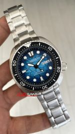 Seiko King Turtle Prospex Limited Edition 45mm Buz Mavisi SRPH59