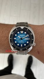 Seiko King Turtle Prospex Limited Edition 45mm Buz Mavisi SRPH59