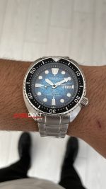 Seiko King Turtle Prospex Limited Edition 45mm Buz Mavisi SRPH59
