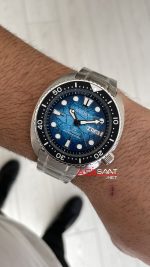 Seiko King Turtle Prospex Limited Edition 45mm Buz Mavisi SRPH59