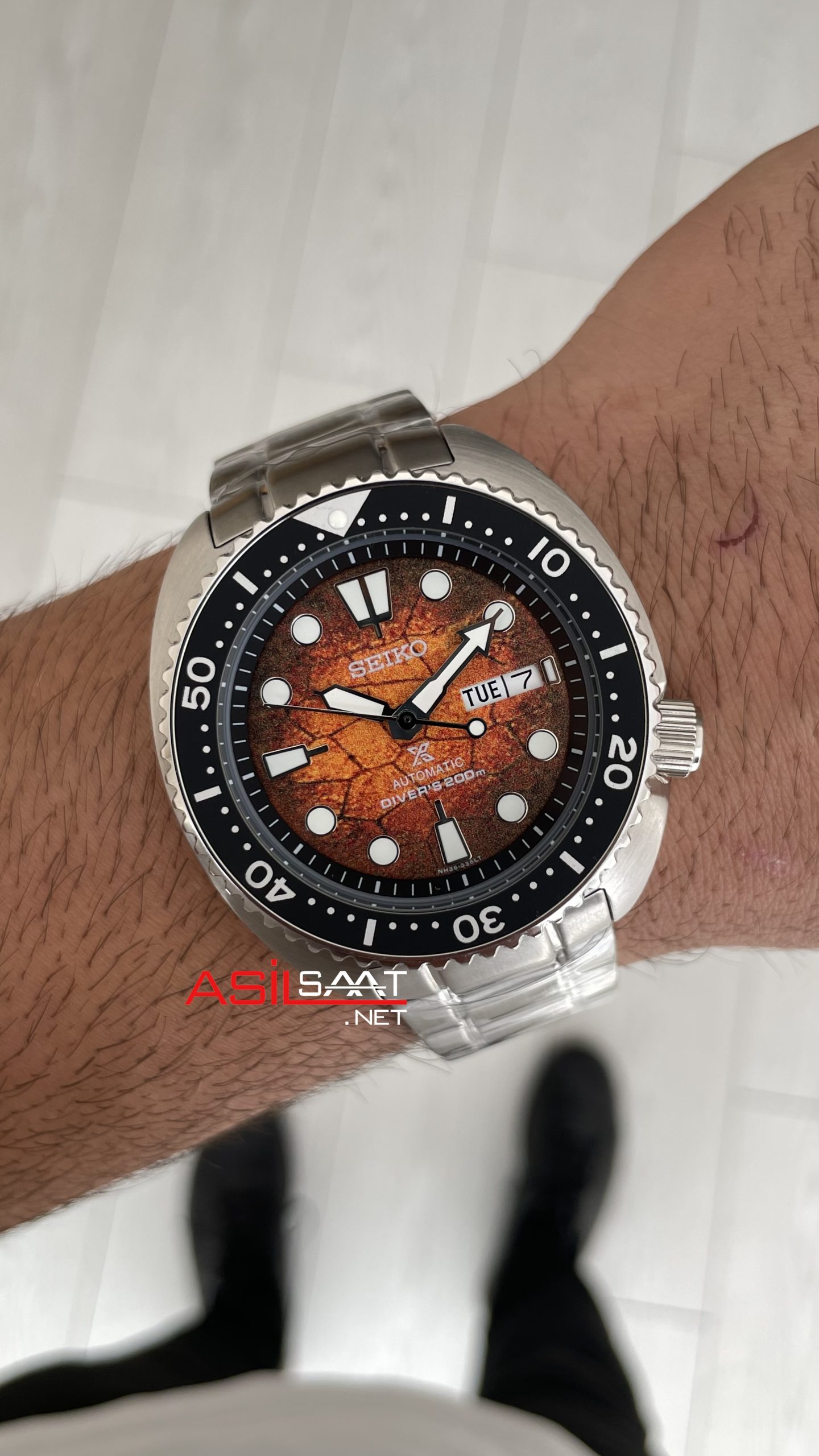 Seiko King Turtle Prospex Limited Edition 45mm Kahverengi SRPH55
