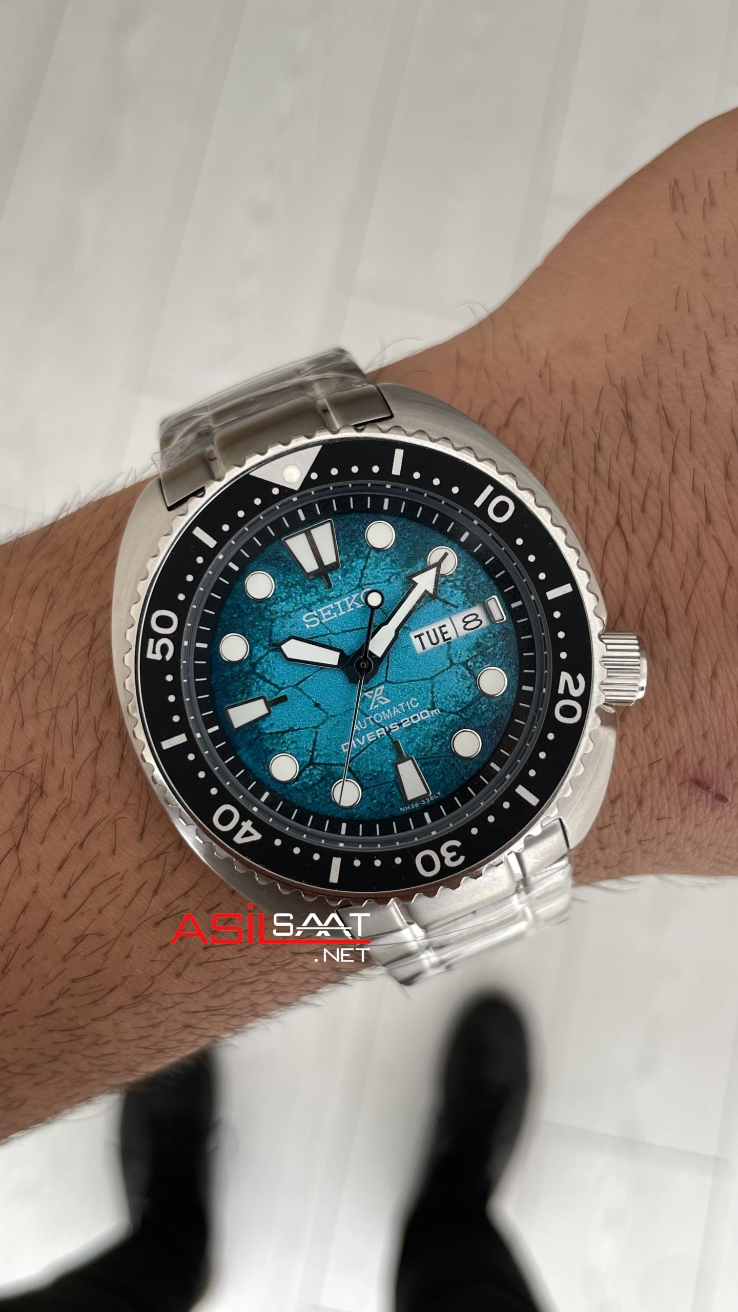 Seiko King Turtle Prospex Limited Edition 45mm Turkuaz SRPH57