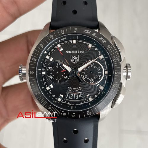 TAG Heuer Mercedes Benz SLR Calibre 17 Chronograph CAG2111 Siyah Kadran 7750 Swiss ETA Saat