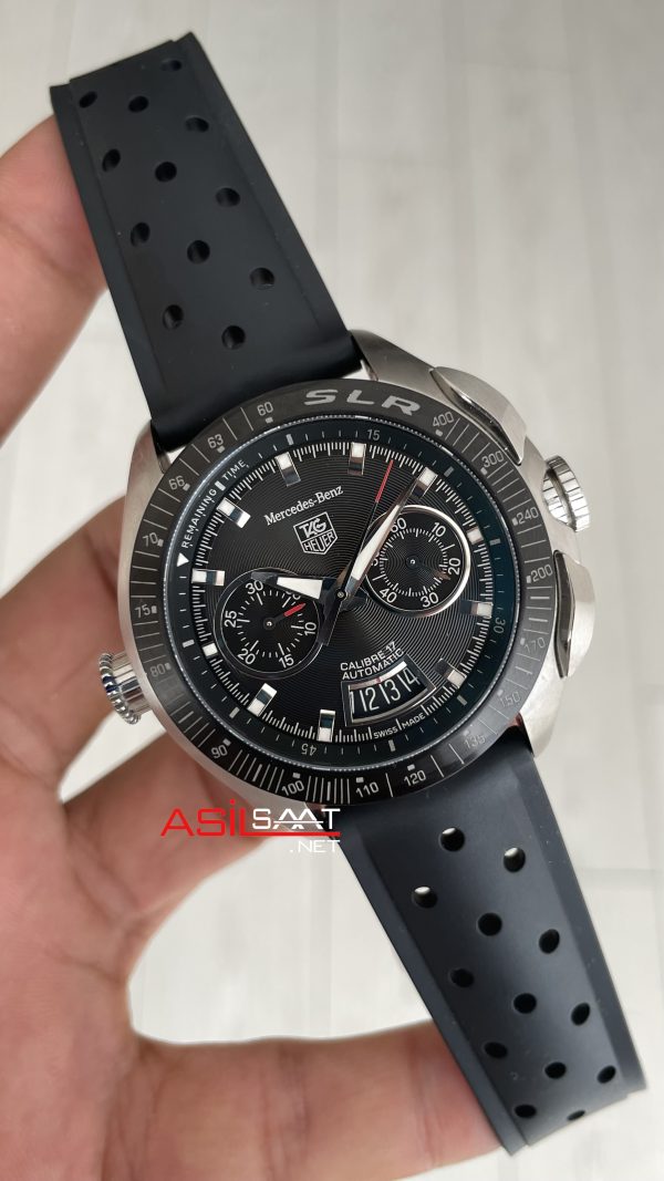 TAG Heuer Mercedes Benz SLR Calibre 17 Chronograph CAG2111 Siyah Kadran 7750 Swiss ETA Saat