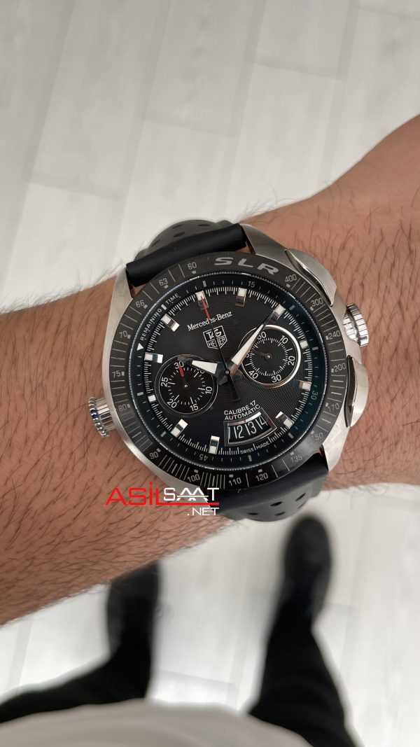 TAG Heuer Mercedes Benz SLR Calibre 17 Chronograph CAG2111 Siyah Kadran 7750 Swiss ETA Saat