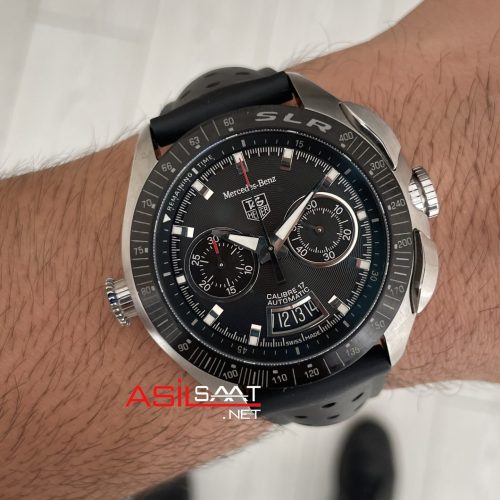 TAG Heuer Mercedes Benz SLR Calibre 17 Chronograph CAG2111 Siyah Kadran 7750 Swiss ETA Saat