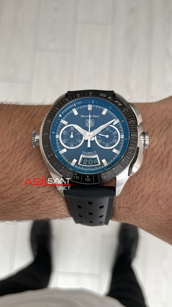 TAG Heuer Mercedes Benz SLR Calibre 17 Chronograph CAG2111 Siyah Kadran 7750 Swiss ETA Saat