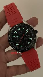 TAG Heuer Porsche Carrera Chronograph 44mm Kırmızı Replika Saat
