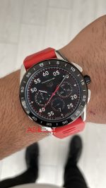 TAG Heuer Porsche Carrera Chronograph 44mm Kırmızı Replika Saat